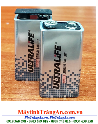 Ultralife U9VL, Pin 9v Lithium UltraLife U9VL-J-P-BP 9V 1200mAh Lithium (LiMnO2) chính hãng